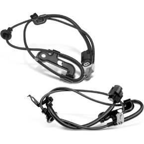 A-Premium 2pcs Rear ABS Wheel Speed Sensor Wiring Harness Compatible with Toyota & Lexus Models- Camry 2002-2006, Solara 2004-2008, Avalon 2005-2010, ES330 2002-2006 - Rear Driver & Passenger Side