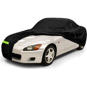 Waterproof Car Cover Compatible with Honda S2000 1999-2009, 300D All Weather Car Covers with Inner Cotton for Dust Snow Rain Protection(AP1,AP2,CR Roadster/Hardtop)