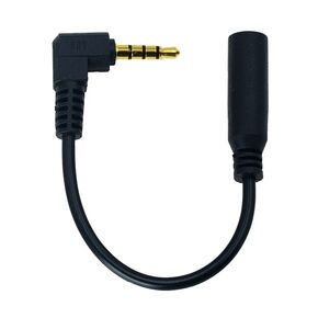 3.5 Female TRS to trrs Male MC3 3.5mm Adapter Microphone 1/8" mic Adapter for iPhone Android Smartphones Tablets