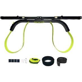 Universal Golf Bag Holder Attachment No-Drilling Required for EZGO, Club Car, and Yamaha, Adjustable Rear Seat Golf Cart Club Holder.