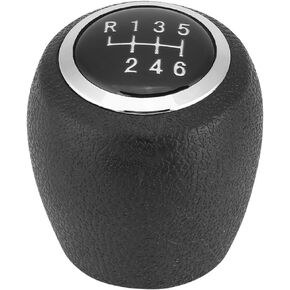 Qiilu 6 Speed Manual Gear Shift Knob Head Shifter Knob for Cruze 2008-2012