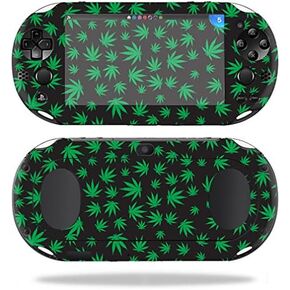 MightySkins Skin Compatible with Sony PS Vita (Wi-Fi 2nd Gen) wrap Cover Sticker Skins Marijuana
