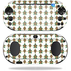 MightySkins Skin Compatible with Sony PS Vita (Wi-Fi 2nd Gen) wrap Cover Sticker Skins Turtle Tile