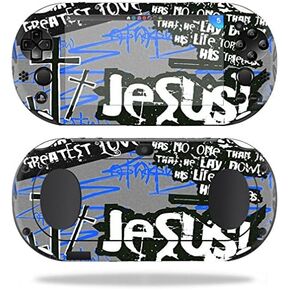 MightySkins Skin Compatible with Sony PS Vita (Wi-Fi 2nd Gen) wrap Cover Sticker Skins Love Jesus