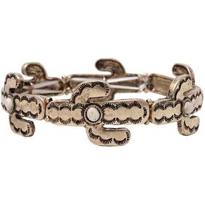 سوار نسائي من Rosemarie & Jubalee على الطراز الغربي بتصميم Concho قابل للتمدد، مقاس 7 بوصات in Kuwait