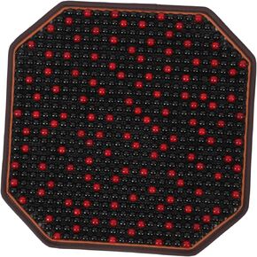 1pc Cushion Wine Covers Automobile Breathable Wood Massaging Cover Cool Beaded Home Natural Car Massage Bead Mat Pad Color Wooden Seat Truck Comfortable for Office Chair