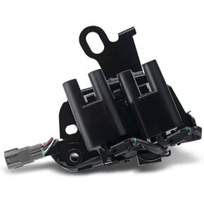A-Premium Engine Ignition Coil Pack Compatible with Hyundai Elantra, Tiburon, Tucson & Kia Spectra, Spectra5, Sportage, L4 2.0L