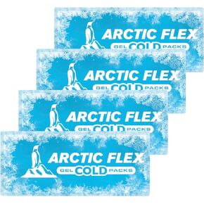Arctic Flex Gel Replacement Packs - Gel Ice Packs Reusable for Elbow Ice Brace - Hot and Cold Gel Ice Pack for Injuries, Pain Relief, Swelling - Flexible Therapy Compression Wrap - Athletic Women, Men