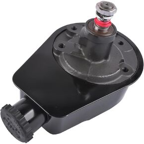 Black Power Steering Pump Keyway Style Replacement for Ford GM Chrysler PS Chevy