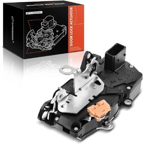 A-Premium Door Latch Lock Actuator Compatible with Chevy & Saturn Vehicles - Malibu 2008-2012, Aura 2007-2009, Sedan - Front Left Driver Side, Replace# 20772312, 20922229