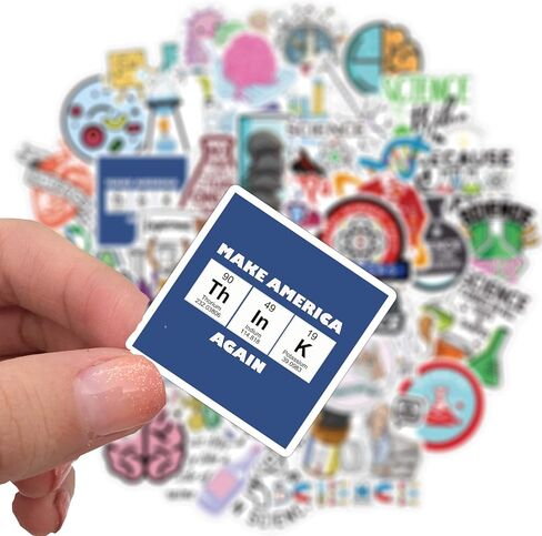 ملصقات مختبر العلوم المضحكة للطلاب والكمبيوتر المحمول ومختبر الكيمياء وملصقات السيارات والدراجات النارية والأمتعة وخوذة الكتابة على الجدران وملصقات لوح التزلج (مختبر العلوم) in Kuwait