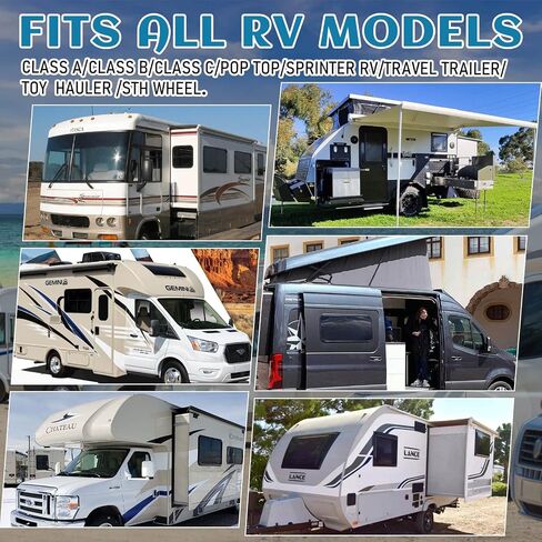 RV Slide Out Seal 1 × 15/16 بوصة × 40 قدمًا على شكل حرف D RV حشوات منزلق للخارج 018-312-EKD سدادة مطاطية بديلة لـ RV Camper Slide Out - أسود in Kuwait