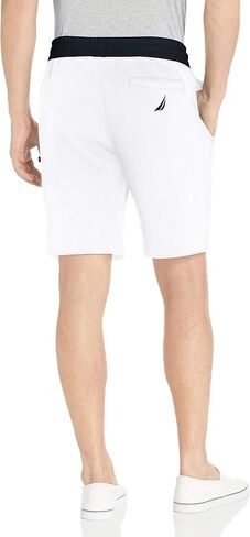 Nautica Men's Fleece Knit Logo Shorts in Saudi Arabia