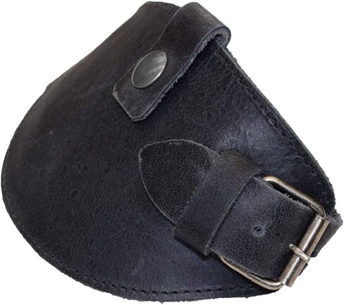 إخفاء وشرب، واقي جلدي لأحذية الدراجات النارية/محول/معدات راكبي الدراجات النارية/غطاء حذاء/واقي، مصنوع يدويًا in Kuwait