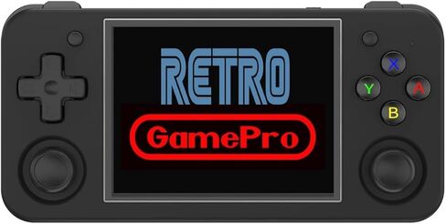 RG35XX H Retro Handheld Game Console , 3.5 Inch IPS Screen Linux System Built-in 64G TF Card 5528 Games Support HDMI TV Output 5G WiFi Bluetooth 4.2 (RG35XX H Black) in Saudi Arabia