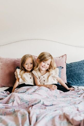 Copper Pearl Jumbo Premium Knit 3 Layer Stretchy Throw Blanket Haven in Saudi Arabia