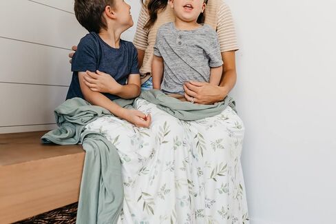 Copper Pearl Jumbo Premium Knit 3 Layer Stretchy Throw Blanket Haven in Saudi Arabia