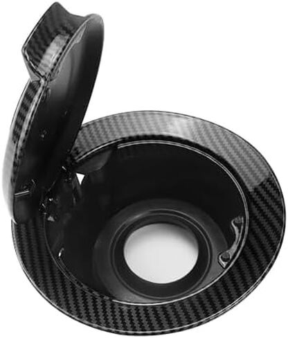 Moonlinks Fuel Filler Door Cap Compatible with 2008-2023 Dodge Challenger Gas Cover Cap Vapor Edition,Fuel Filler Door Cap for 68250120AA,Car Fuel Tank Filler Door Cover Replacement Carbon Fiber in Saudi Arabia