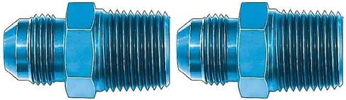 Aeroquip FCM2009 الألومنيوم المؤكسد الأزرق -10AN إلى 1/2 "NPT تركيب الأنابيب in Kuwait