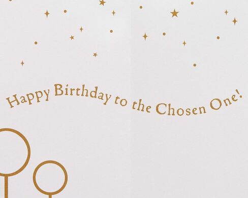 Papyrus Harry Potter Birthday Card (The Chosen One) in Saudi Arabia