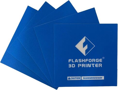 Blue Heated Bed Print Sticker for Build Plate Flashforge Finder 3D Printer 157 x 157mm (1) in Saudi Arabia