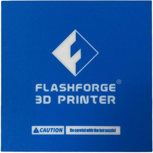 Blue Heated Bed Print Sticker for Build Plate Flashforge Finder 3D Printer 157 x 157mm (1) in Saudi Arabia