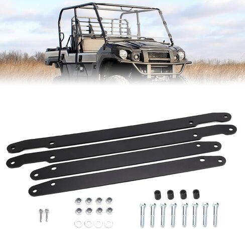 مجموعة رفع KEMIMOTO مقاس 2 بوصة متوافقة مع Kawasaki Mule Pro-dx Dxt/fx Fxt 2015-2023 رافعة عالية للتعليق الأمامي والخلفي، تضيف مساحة لملحقات الإطارات الأكبر حجمًا in Saudi Arabia