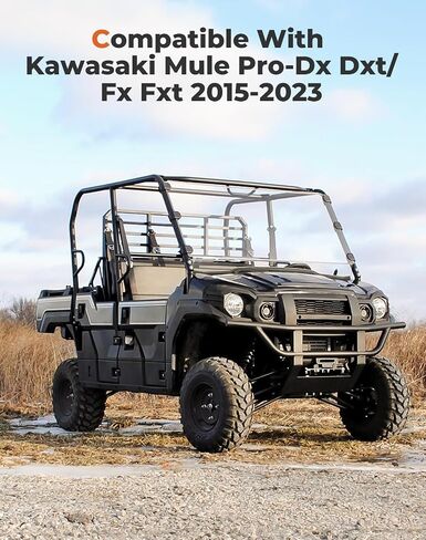 مجموعة رفع KEMIMOTO مقاس 2 بوصة متوافقة مع Kawasaki Mule Pro-dx Dxt/fx Fxt 2015-2023 رافعة عالية للتعليق الأمامي والخلفي، تضيف مساحة لملحقات الإطارات الأكبر حجمًا in Saudi Arabia