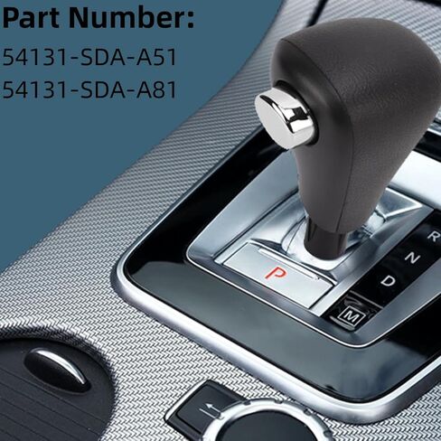 Automatic Shift Knob, Shift Knobs for Automatic Vehicles Compatible with Honda Accord 2003-2006 Gear Shift Knob Replaces 54130-SDA-A84ZB 54130-SDA-A51 in Kuwait