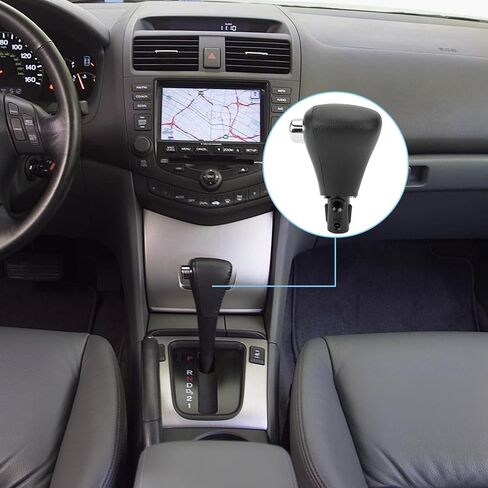 Automatic Shift Knob, Shift Knobs for Automatic Vehicles Compatible with Honda Accord 2003-2006 Gear Shift Knob Replaces 54130-SDA-A84ZB 54130-SDA-A51 in Kuwait