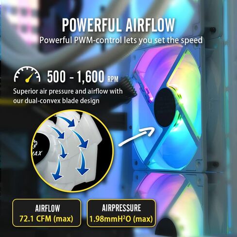 مبرد سائل وحدة المعالجة المركزية Enermax Aquafusion ADV 360 White A-RGB AIO - مرآة لا متناهية، مشعاع 360 مم، مروحة ARGB PWM 120 مم، AMD AM5/Intel LGA1700 جاهز، ضمان 5 سنوات in Kuwait