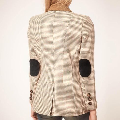 Elbow Patches for Sweaters 8pcs, Sew-On Fabric Repair Patch Oval Elbow Knee Patches for Puffer Down Jackets Shirts Trousers Coat Clothing Holes Fixing in Saudi Arabia