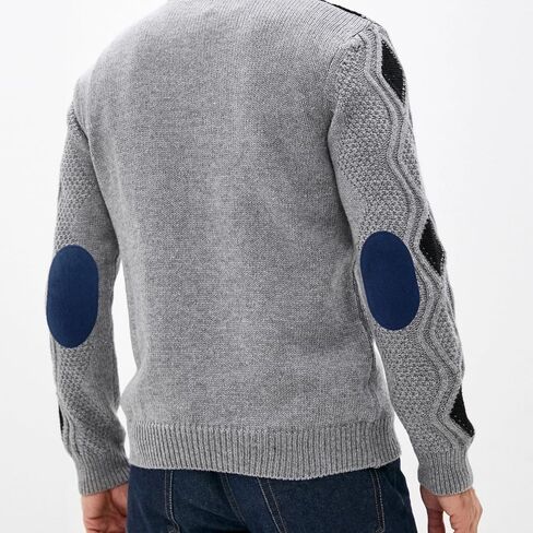 Elbow Patches for Sweaters 8pcs, Sew-On Fabric Repair Patch Oval Elbow Knee Patches for Puffer Down Jackets Shirts Trousers Coat Clothing Holes Fixing in Saudi Arabia