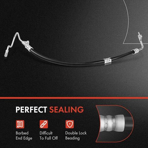 خط خرطوم خزان التوجيه المعزز A-Premium متوافق مع Jeep Wrangler 1991-1995 Cherokee 1991-1996 Comanche 1991-1992 Volkswagen Corrado 1992-1995 in Kuwait