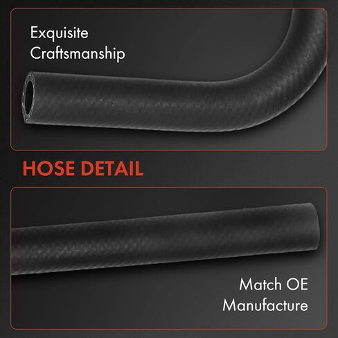 خط خرطوم خزان التوجيه المعزز A-Premium متوافق مع Jeep Wrangler 1991-1995 Cherokee 1991-1996 Comanche 1991-1992 Volkswagen Corrado 1992-1995 in Kuwait