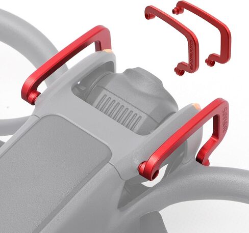 Gimbal Bumper Compatible with DJI Avata 2 Drone,Bumper Guards Protect Bar Aluminum Alloy Anti-Collision Camera Lens Protector for DJI Avata 2 Drone Accessories (Red) in Kuwait