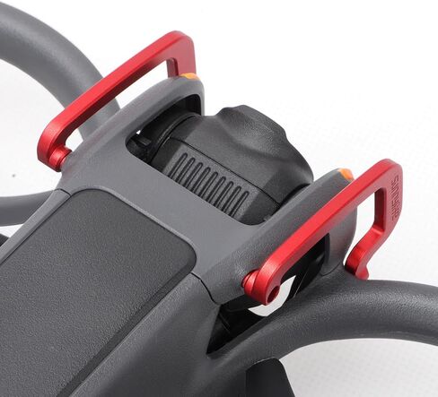 Gimbal Bumper Compatible with DJI Avata 2 Drone,Bumper Guards Protect Bar Aluminum Alloy Anti-Collision Camera Lens Protector for DJI Avata 2 Drone Accessories (Red) in Kuwait