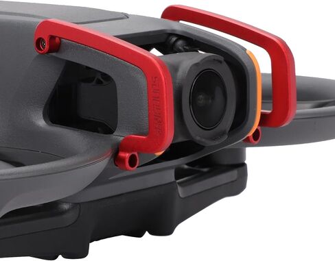 Gimbal Bumper Compatible with DJI Avata 2 Drone,Bumper Guards Protect Bar Aluminum Alloy Anti-Collision Camera Lens Protector for DJI Avata 2 Drone Accessories (Red) in Kuwait