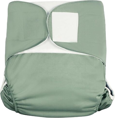 Reusable Waterproof Adults Diapers Protective Incontinence Underwear Nappies Overnight Adjustable Leakproof Senior Care Diaper Pants Absorbent Briefs for Elderly Limited Mobility Bedridden in Saudi Arabia