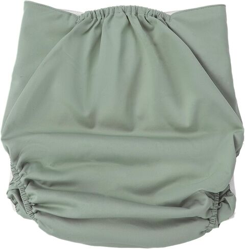 Reusable Waterproof Adults Diapers Protective Incontinence Underwear Nappies Overnight Adjustable Leakproof Senior Care Diaper Pants Absorbent Briefs for Elderly Limited Mobility Bedridden in Saudi Arabia
