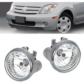 labwork Left Driver & Right Passenger Sides Pair Fog Lights Assembly Replacement for Toyota Prius 2004-2009 Driving Fog Lights