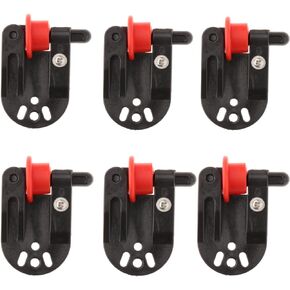 6piece SAMS Pro Release Clip, Sam's Pro Planer Board Release Fishing Clip Downrigger Clips for Off Shore Tackle Trolling Offshore Kites Fishing (Red)