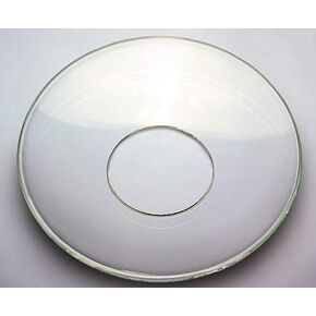 Cape Candle Bobeches Clear Glass Candle Holders | Round Candlestick Rings | Wax Drip Catchers for Candles | Candle Drip Guards | Decorative Glass Candle Protector Accessories | 10pc Plain Glass, 2.75"