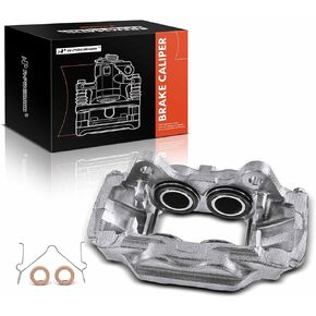 A-Premium Disc Brake Caliper Assembly Compatible with Select Hummer Models - H3 2006 3.5L 2007-2010 3.7L 2008-2010 5.3L, H3T 2009-2010 5.3L - Front Left Driver Side