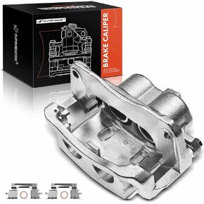 A-Premium Disc Brake Caliper Assembly with Bracket Compatible with Select Lexus Models - ES300 2002-2003, ES330 2004-2006, V6 3.0L, V6 3.3L - Front Driver and Passenger Side, 2-PC Set