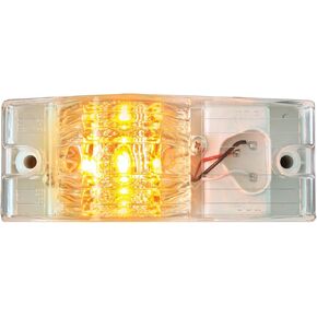 Grand General 78600 Amber Spyder 9-LED Side Mount Maker and Turn Sealed Light