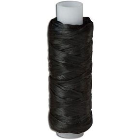 Tandy Leather Flat Artificial Sinew 20 yds (18.3 m) Black 3609-01