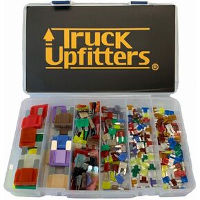 Truck Upfitters 250 قطعة مجموعة متنوعة من صمامات الشفرات للسيارات والشاحنات وRVs والمقطورات وسيارات الدفع الرباعي. متوافق مع 6 صمامات شفرات شائعة، بما في ذلك Maxi وMedium وMini وLo-Pro Mini وMicro2 وMicro3 in Kuwait