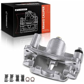 A-Premium Disc Brake Caliper Assembly with Bracket Compatible with Select Lexus Models - RX300 1999 2000 2001 2002 2003, V6 3.0L - Rear Driver and Passenger Side, 2-PC Set