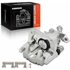 A-Premium Disc Brake Caliper Assembly with Bracket Compatible with Volkswagen Golf 2000-2005, Beetle 2000-2010, Golf City 2007-2010 & Audi TT 2000-2006 - Rear Right Passenger Side